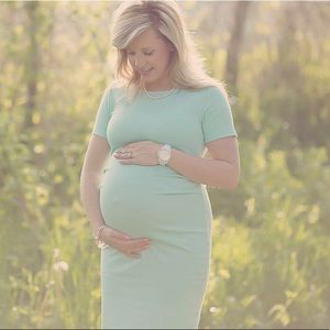 Maternity T-shirt dress